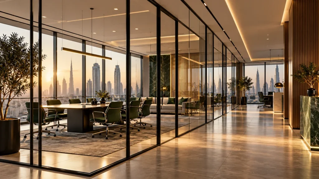 Glass Partitions in Dubai